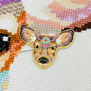 Mandala Deer Cross Stitch Kit, 2 of 5