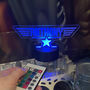 Top Gun Themed LED Neon Changing Night Light, thumbnail 3 of 3