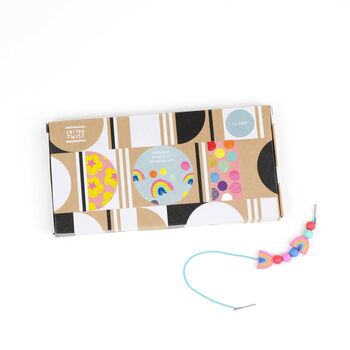 Personalised Rainbow Colours Bracelet Making Kit, 2 of 9