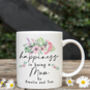 Personalised Happiness Is Being A Mum Mummy Mug, thumbnail 1 of 2