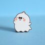 Ghost Enamel Pin | Cute Pin Badges, thumbnail 4 of 5
