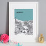 Personalised Budapest Print, thumbnail 1 of 10