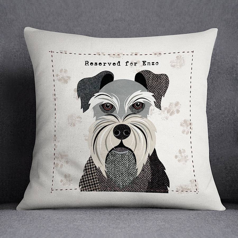 photo dog cushion