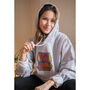 Pace Yourself Women's Slogan Hoodie, thumbnail 3 of 7