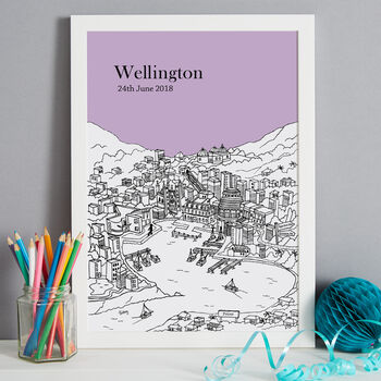Personalised Wellington Print, 8 of 10