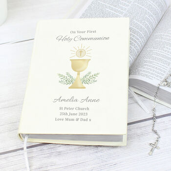 Personalised First Holy Communion Bible, 3 of 4