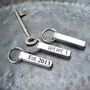 Steel 11th Anniversary Key Ring Gift, thumbnail 1 of 10