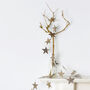 Antique Silver Star Garland – 150cm, thumbnail 1 of 2