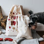 Personalised Glitter Dog Christmas Sack, thumbnail 8 of 9