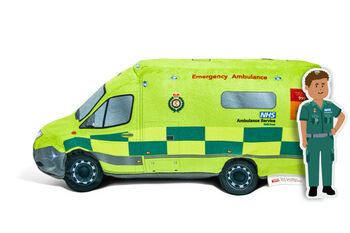 Ambulance Soft Toy, 3 of 4
