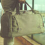 Canvas Holdall Weekender, thumbnail 4 of 12