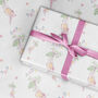 Baby Girl Wrapping Paper Roll UK, thumbnail 1 of 5