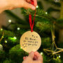 'All Mums Are Made Of Gold But You Glitter' Decoration, thumbnail 2 of 6
