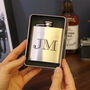 Personalised Initials Hip Flask With Matching Tin, thumbnail 5 of 8