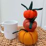 Textile Pumpkins Made From Recycled Sari Fabric, thumbnail 5 of 8