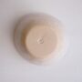 Handmade White Speckled Pottery Cereal Bowl, thumbnail 6 of 6