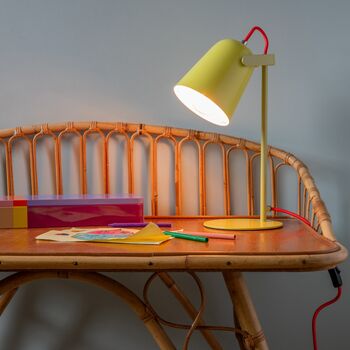 Brightly Coloured Desk Bedside Light 40w E27, 3 of 7