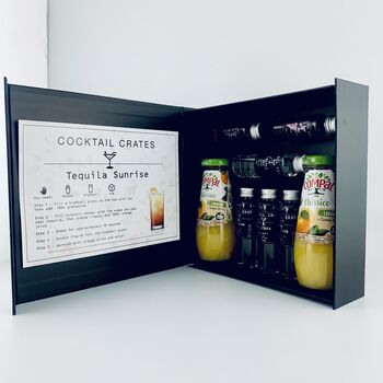 Tequila Sunrise Cocktail Gift Box, 4 of 6