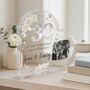 Personalised 30th Anniversary Acrylic Heart Plaque, thumbnail 4 of 5