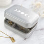 Metallic Grey Lunar Cycle Jewellery Case, thumbnail 7 of 7