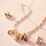 Personalised Family Birthstone Initial Charm Necklace, thumbnail 3 of 8