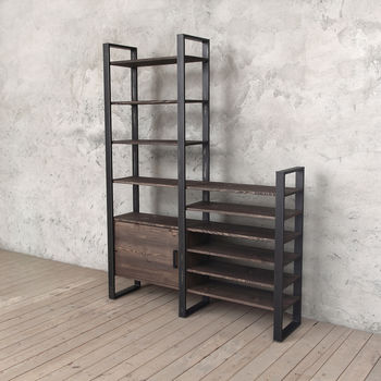 Industrial Style Bookcase, 3 of 8