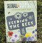 Show You’re Helping The Bees – Mark Your Wildflower Patch With The ‘Feeding The Bees’ Metal Garden Sign From Seedball, thumbnail 3 of 6