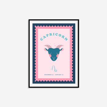 Children's Capricorn Zodiac Print, 7 of 7