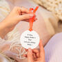 'First My Mother Forever My Friend' Keepsake Decoration, thumbnail 2 of 8