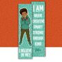 Brown Boy Affirmation Bookmark, thumbnail 1 of 4