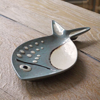 Ceramic Fish Plate, 3 of 5