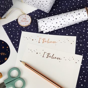 'I Believe' Writing Paper Set, 2 of 5