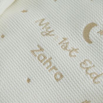 Personalised My 1st Eid Cardigan, 3 of 6