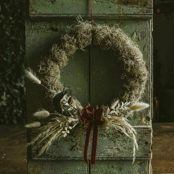 Handmade Dried Christmas Wreath, 5 of 6