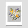 Personalised Bouquet Print, thumbnail 3 of 3