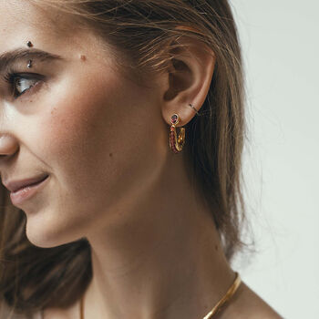 Eclipse Hoops Garnet, 7 of 7