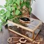Luxury Gold And Black Agate Stone Jewellery Box, thumbnail 1 of 3