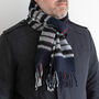 Merino Lambswool Check Scarf Collection, thumbnail 2 of 12