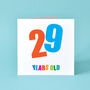 Set Of Five Birthday Cards For Any Age, thumbnail 7 of 12
