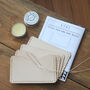 Personalised Stitch Your Own Leather Wallet Kit, thumbnail 3 of 8
