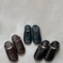 Men's Leather Babouche Slippers, thumbnail 10 of 11