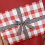 Red, White And Pink Gingham Wrapping Paper, thumbnail 2 of 9