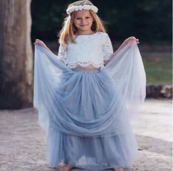 Felicity Couture Set Silver Blue, 3 of 5