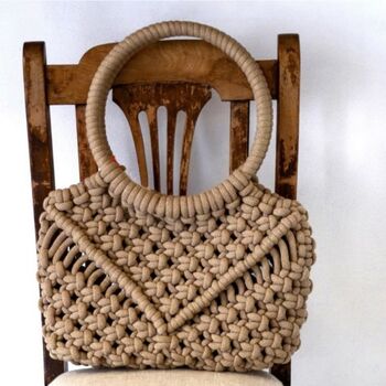 ‘Chita’ Designer Bag Macramé Kit, 6 of 7