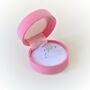 Pink Snowflake Ring In Gift Box, thumbnail 2 of 8