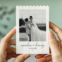 Personalised Wedding Keepsake Photo Block Gift, thumbnail 7 of 10