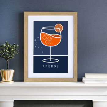Aperol Cocktail Drink Art, 2 of 4