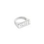 Custom Flat Name Personalised Ring, thumbnail 3 of 8