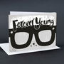 Birthday Card Glasses Forever Young, thumbnail 2 of 3