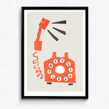 Red Telephone Print, 6 of 7